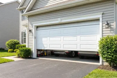 Garage door track repair service in Ogden, Utah