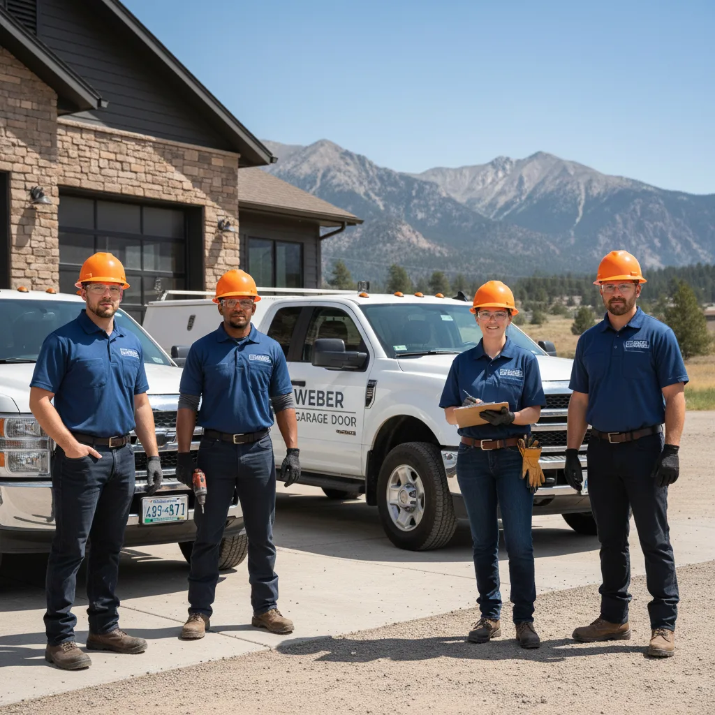 Weber Garage Door team serving Ogden and Weber County